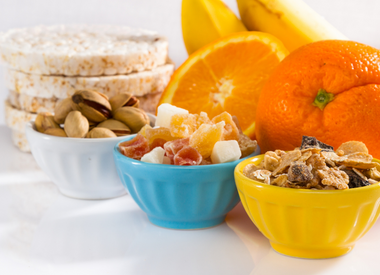 Colaciones saludables para bebes y niños pequeños