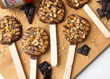 Paletas de manzana!! 🍎🍭