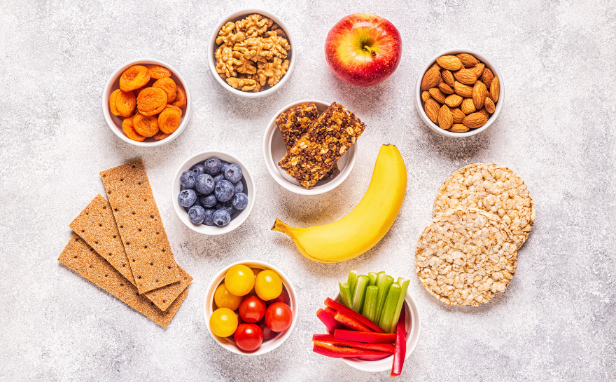 Alternativas de colaciones saludables