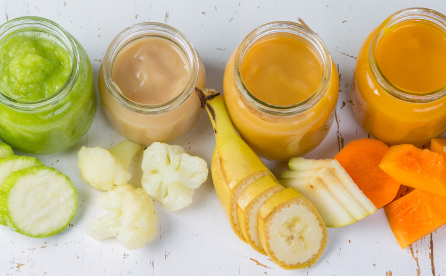 Ideas de alimentos para tu bebé de 6 meses
