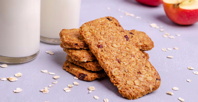 Barritas de Avena y Manzana 🍎