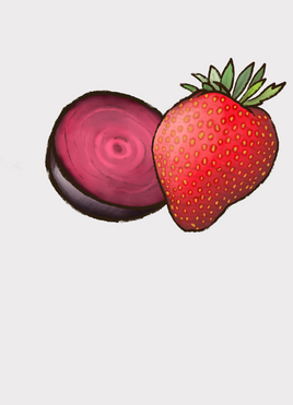 Frutilla + Betarraga