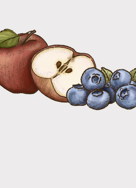 Manzana + Arándano