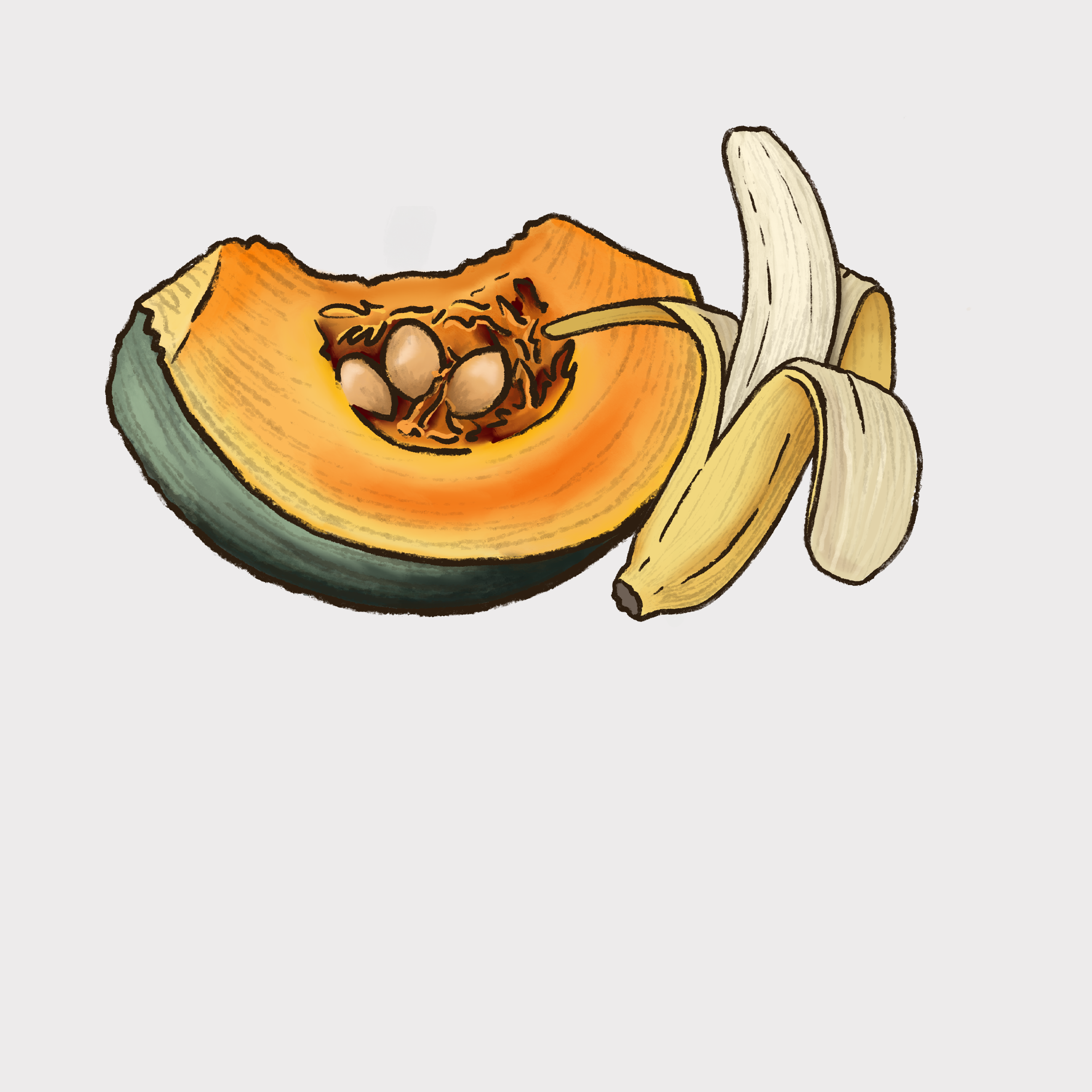 Plátano + Zapallo