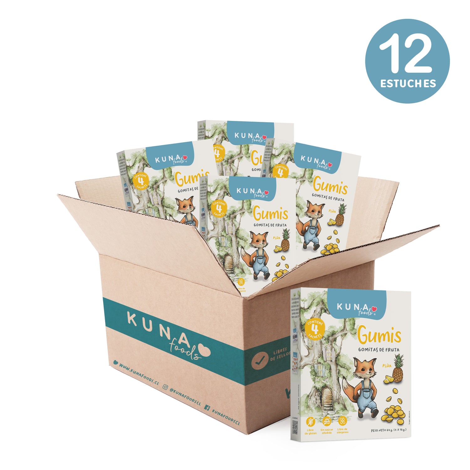 Caja Gumis Piña