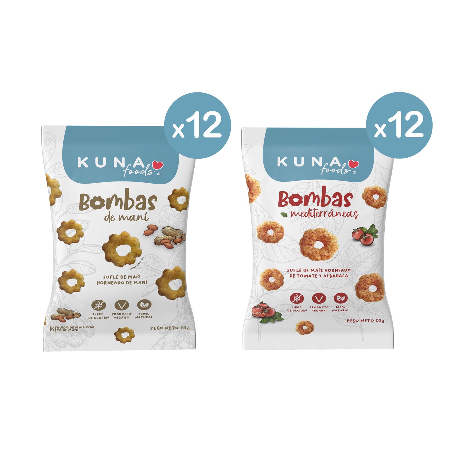 Caja Surtida Bombas Individual (2 sabores)