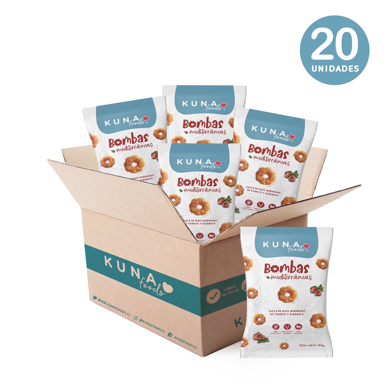 Caja Bombas Mediterráneas Familiar