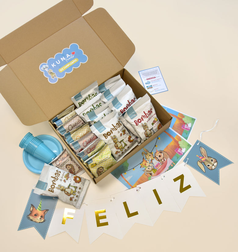 Pack Cumpleaños Kuna: Rico, rico, fácil y entretenido (10 niños)