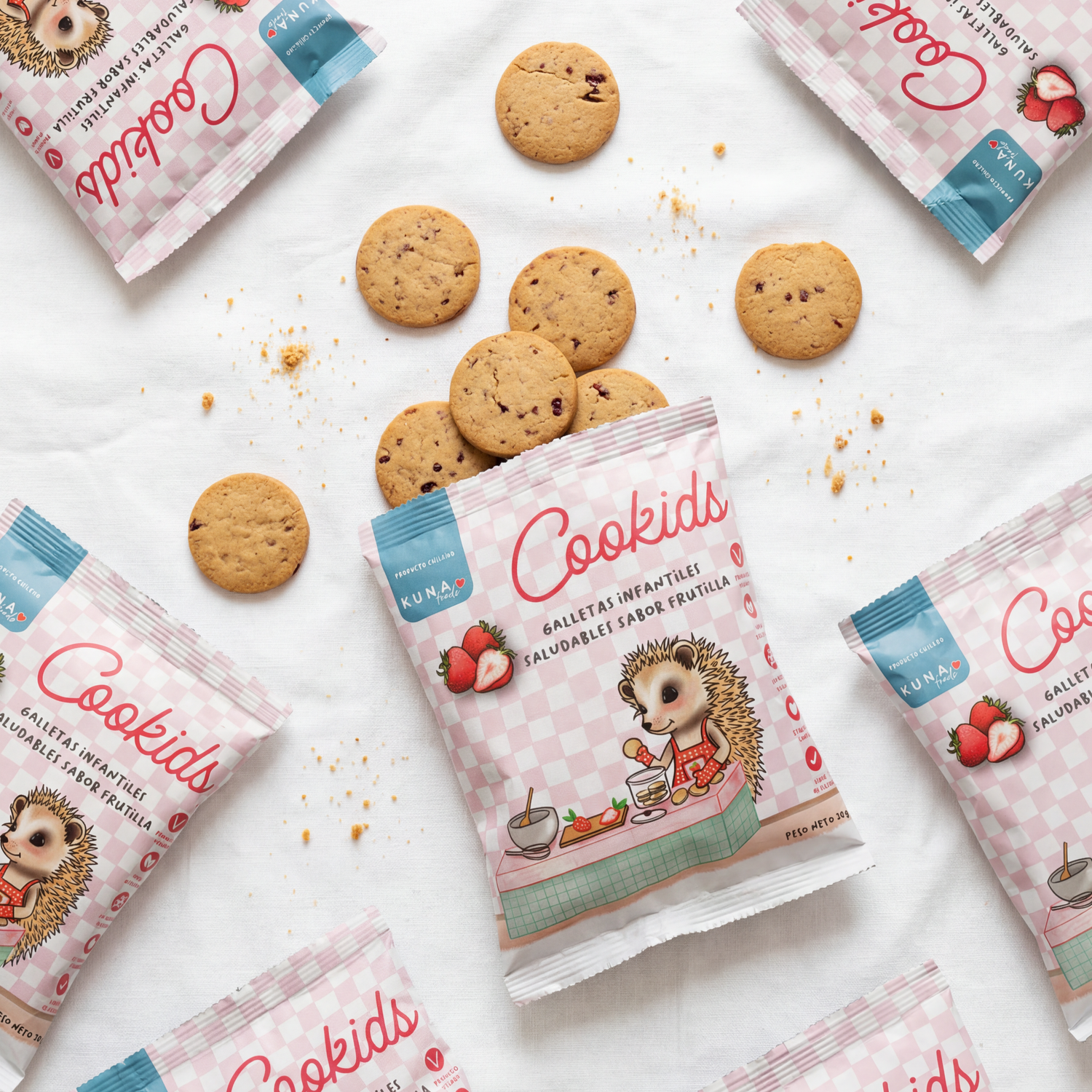 Caja Cookids Frutilla