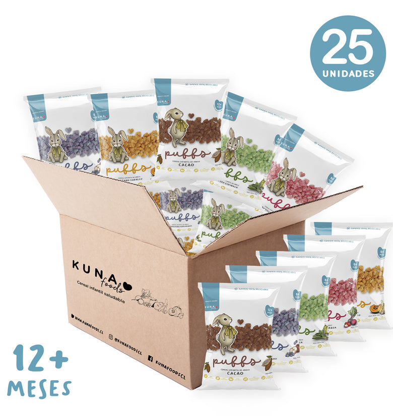 Caja Surtida Puffs Individual +12M