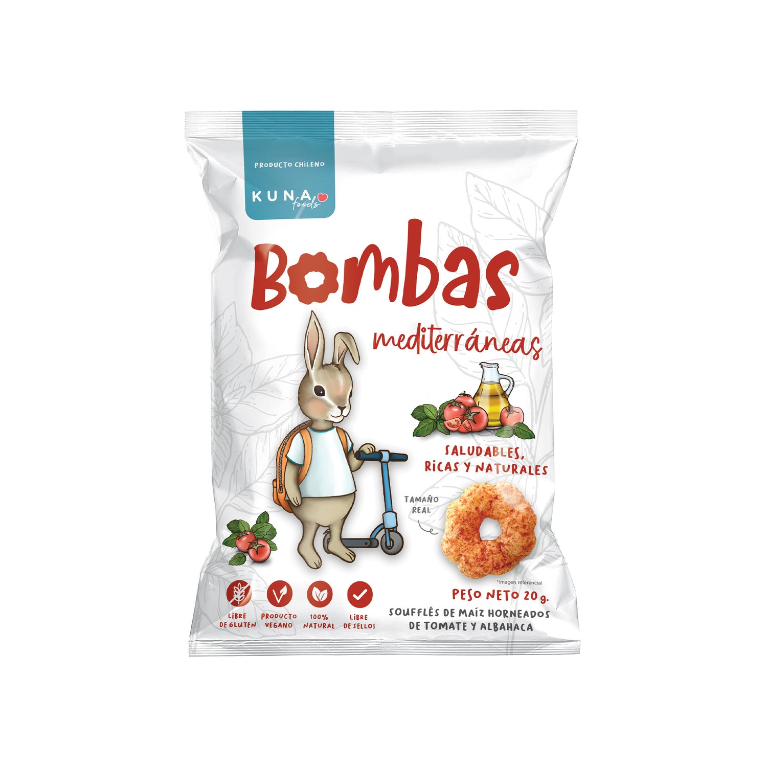 BOMBAS MEDITERRÁNEAS INDIVIDUAL - 20GR