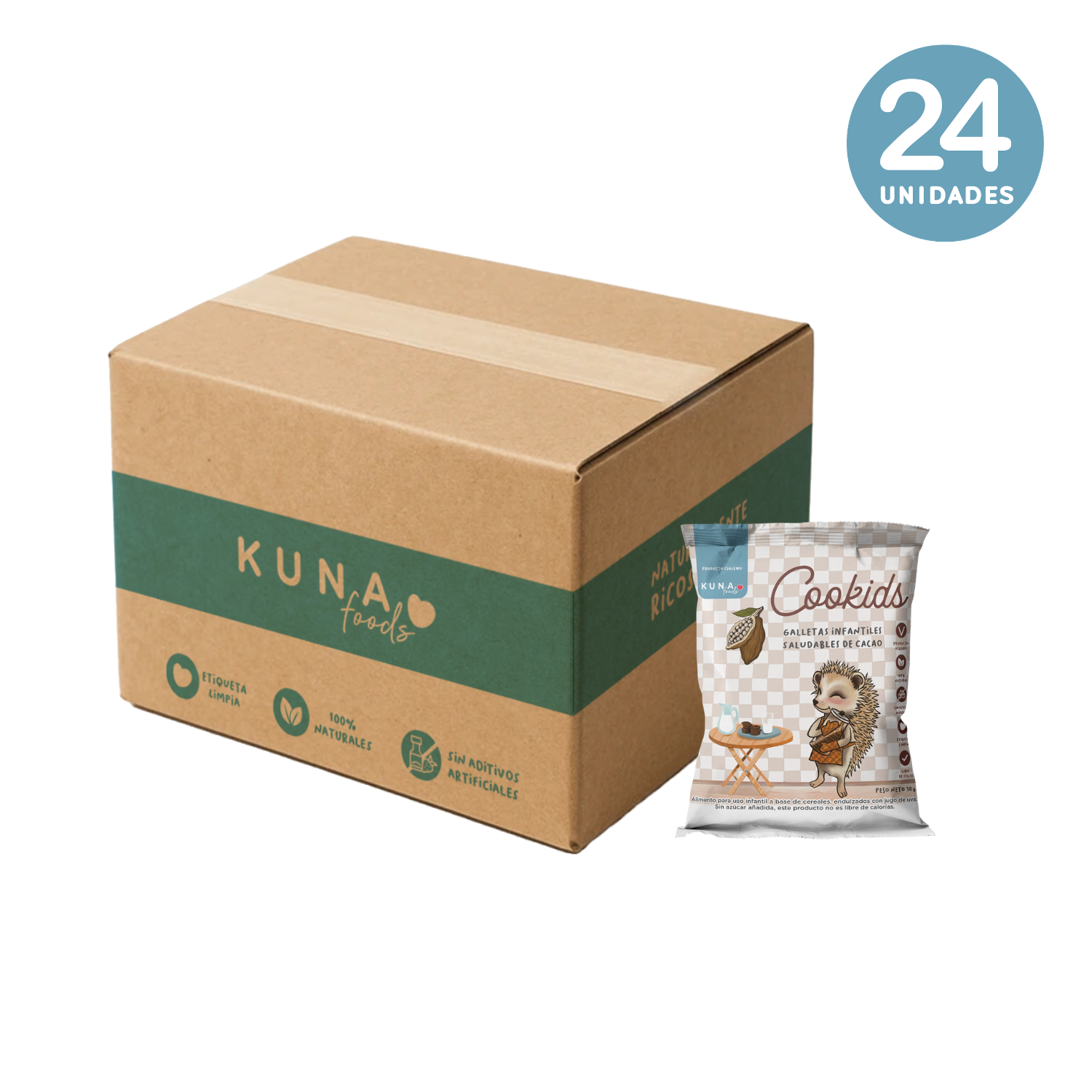 Caja Cookids Cacao