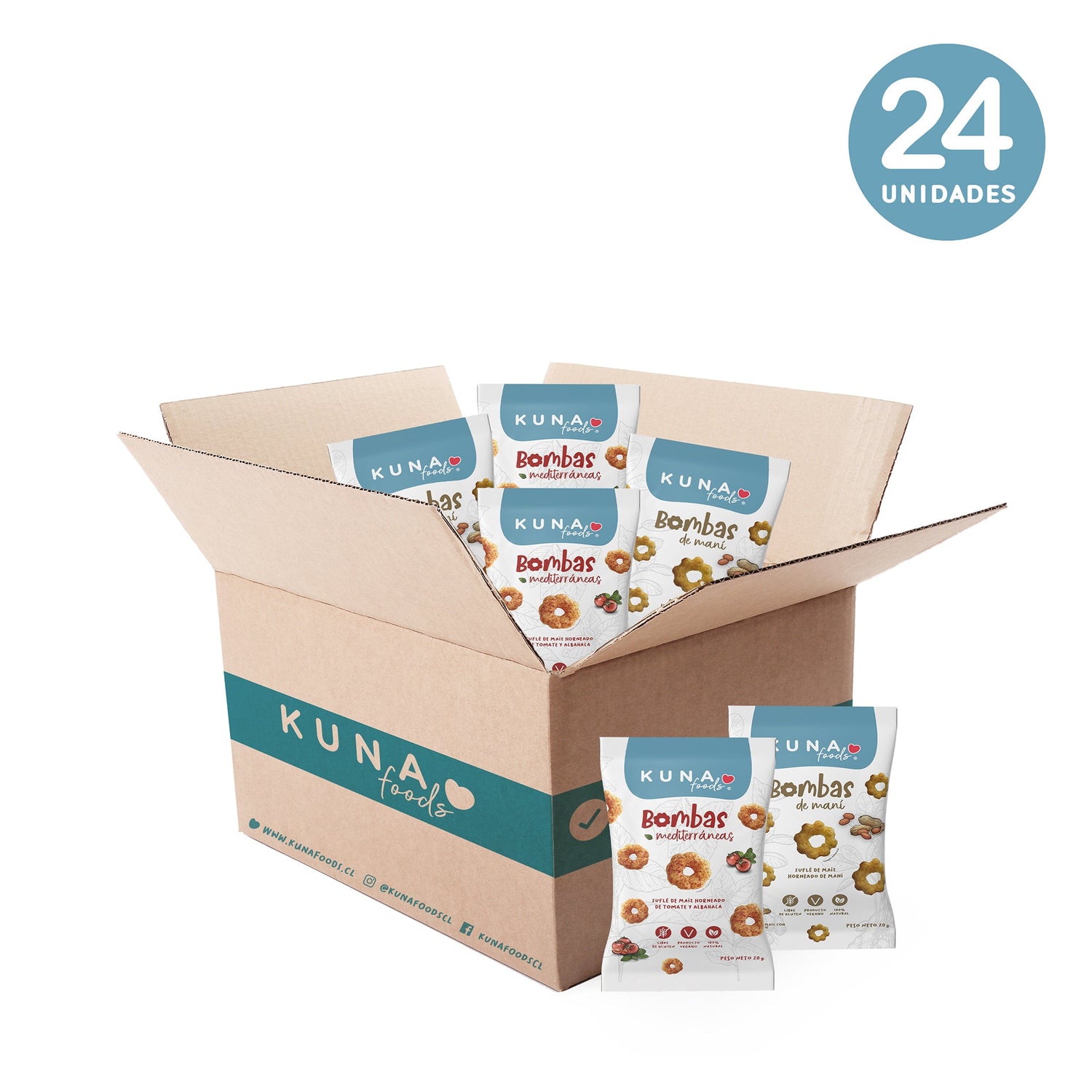 Caja Surtida Bombas Individual (2 sabores)