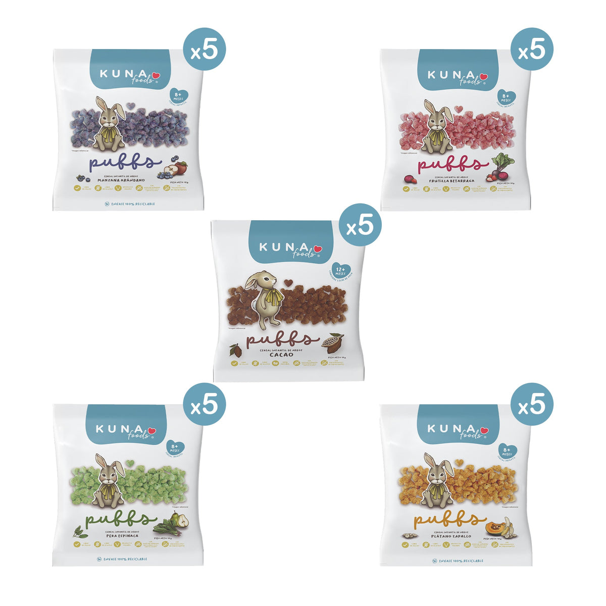 Caja Surtida Puffs Individual (+12 meses)