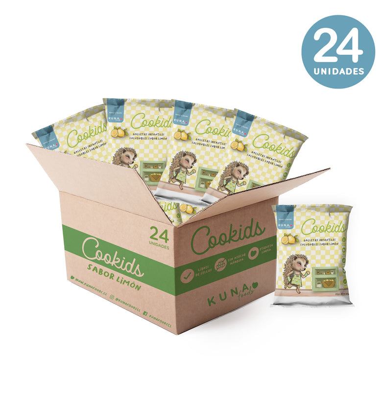 Caja Cookids Limón