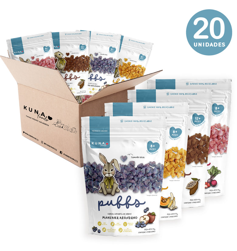 Caja Surtida Puffs Familiar (+12 Meses)