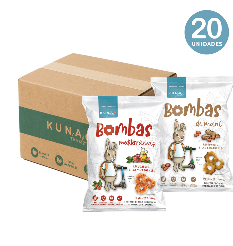 Caja Surtida Bombas Familiar