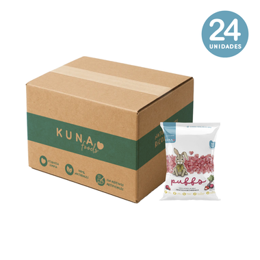 Caja Puffs Frutilla Betarraga Individual
