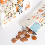 Gumis Durazno Kuna Foods gomitas de fruta en gomitas color durazno, vegano y sin alérgenos