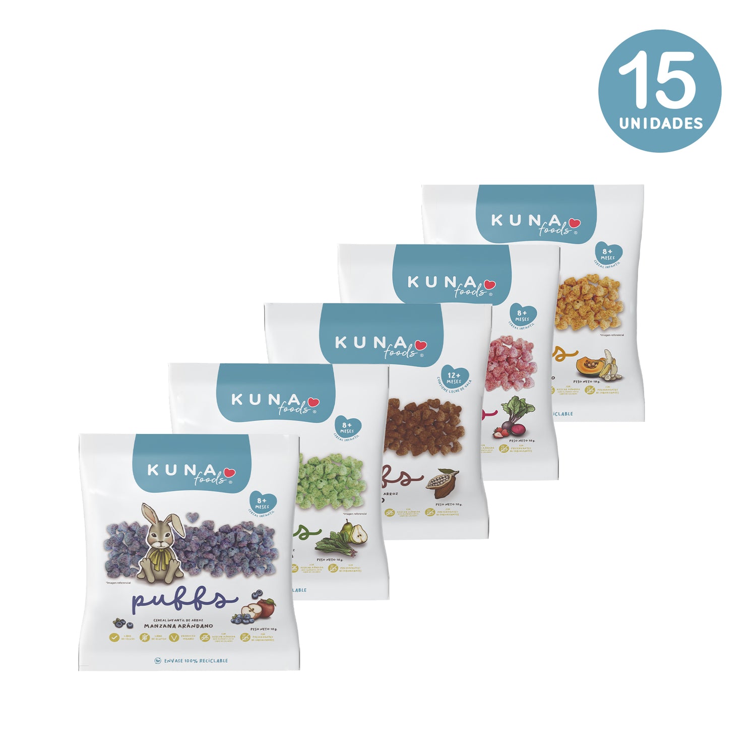 Mix Puffs Individual (+12 meses)