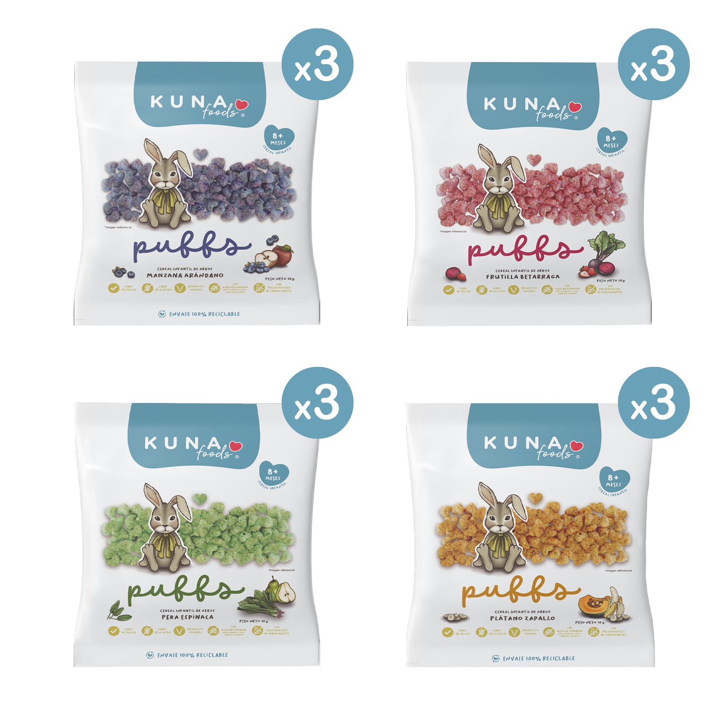 Mix Puffs Individual