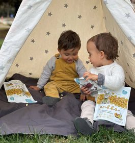 Caja Puffs Plátano Zapallo Familiar