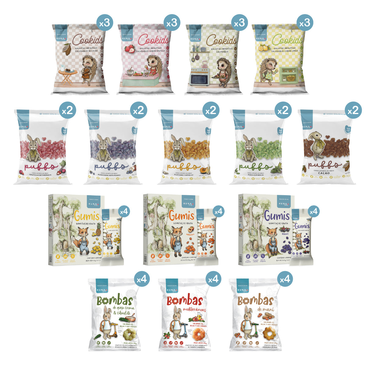 PACK COLACIONES XL