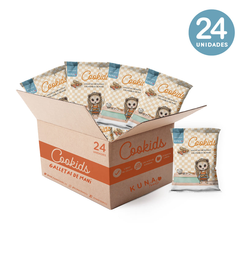 Caja Cookids Maní