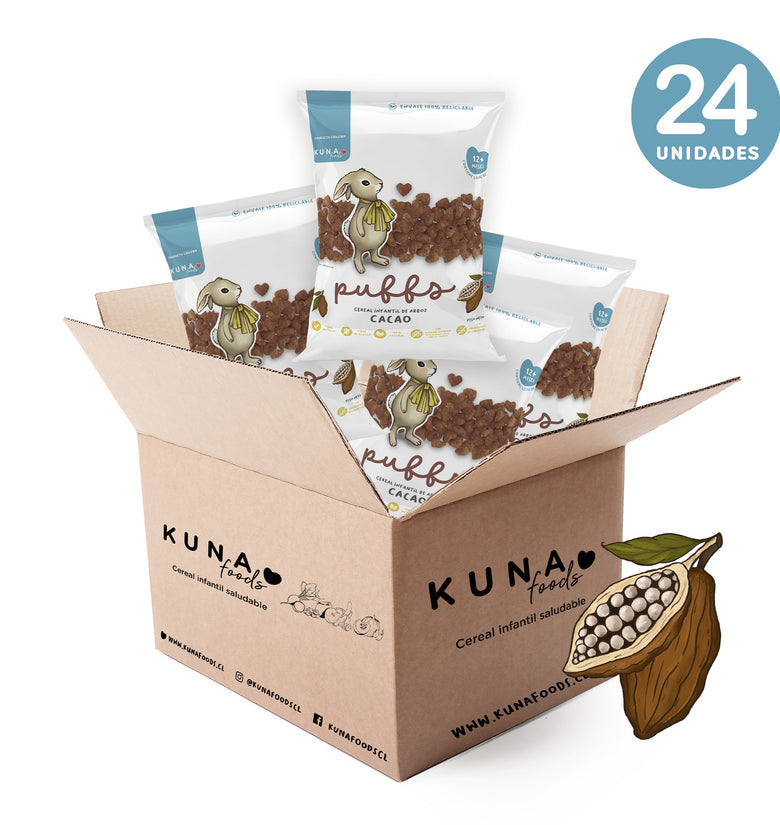 Caja Puffs Cacao Individual