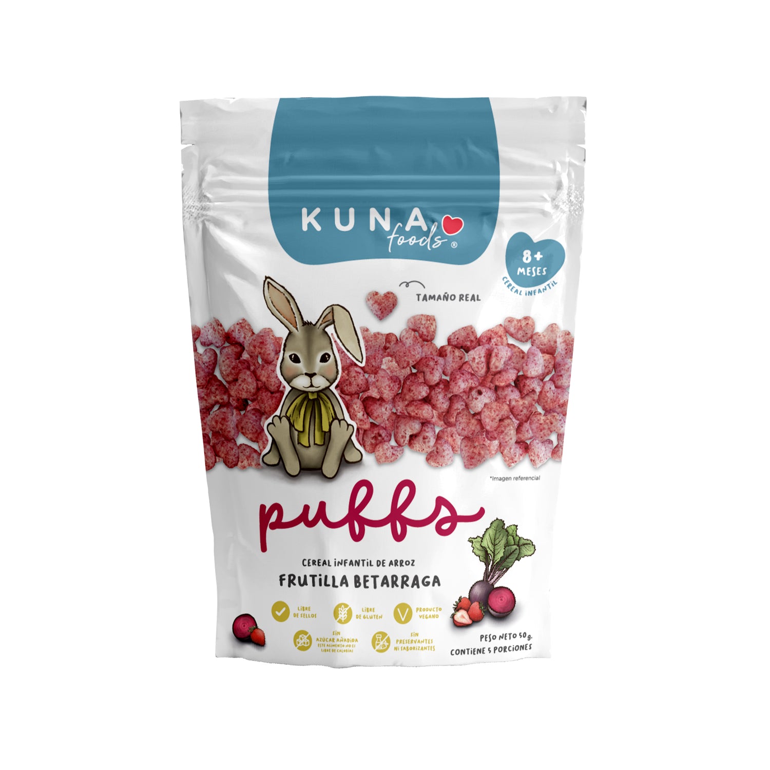 Puffs Frutilla Betarraga Familiar