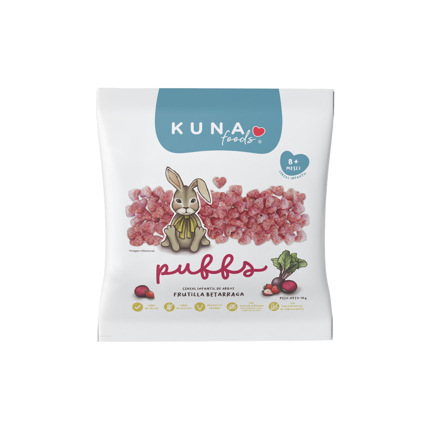 Puffs Frutilla Betarraga Individual