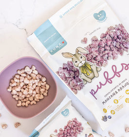 Caja Puffs Manzana Arándano Familiar