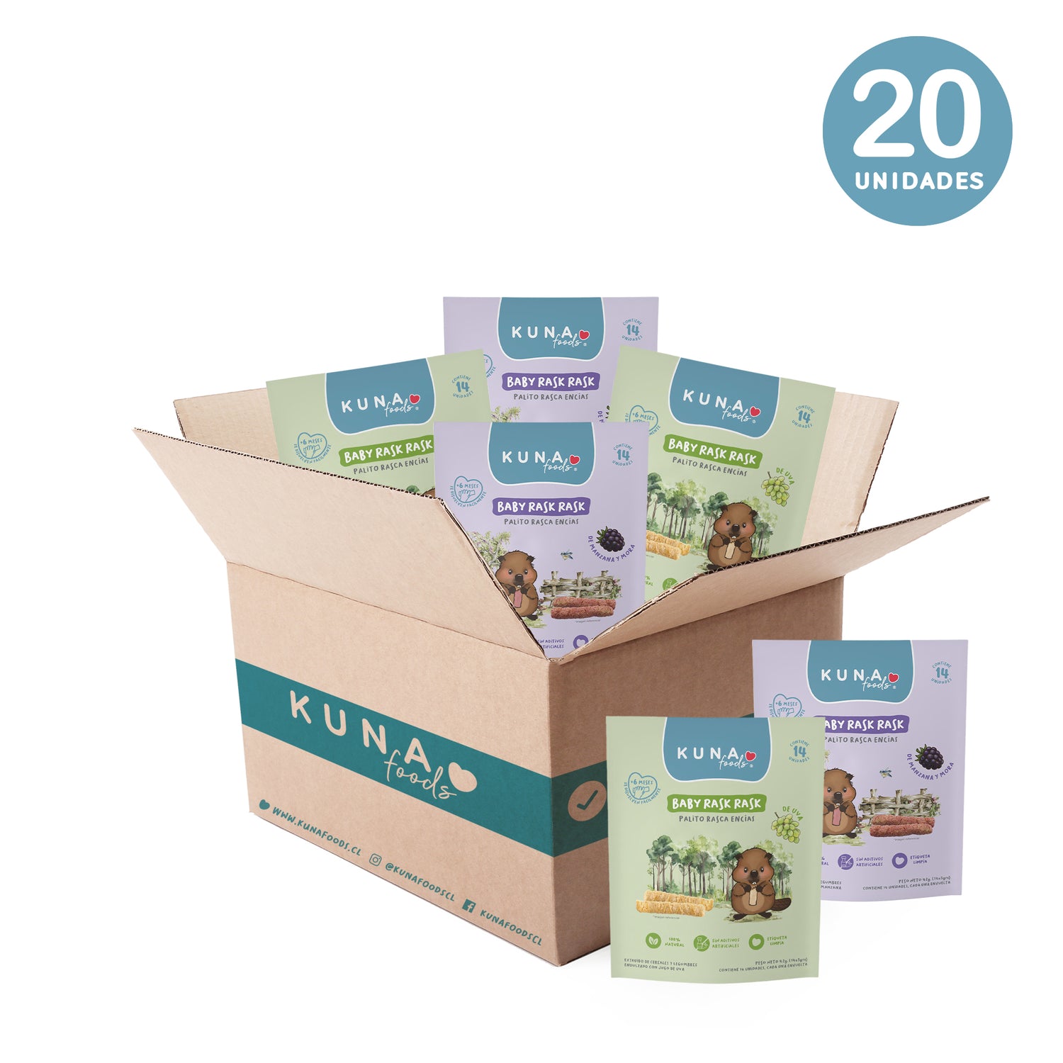 Caja Surtida Baby Rask Rask