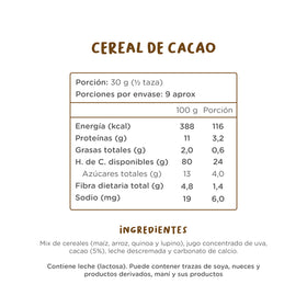 Caja Cereal Cacao