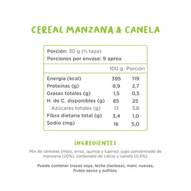 Caja Cereal Manzana Canela